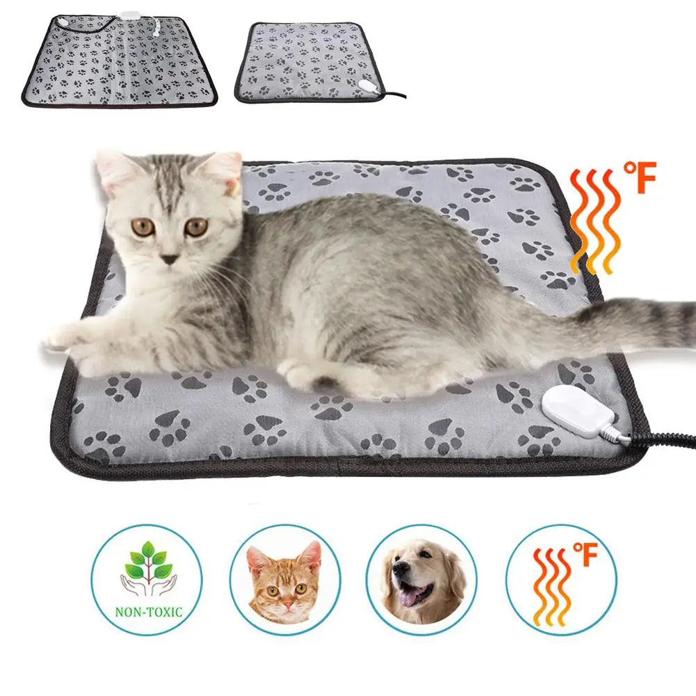 Almofada térmica para cães e gatos, anti-frio e calmante