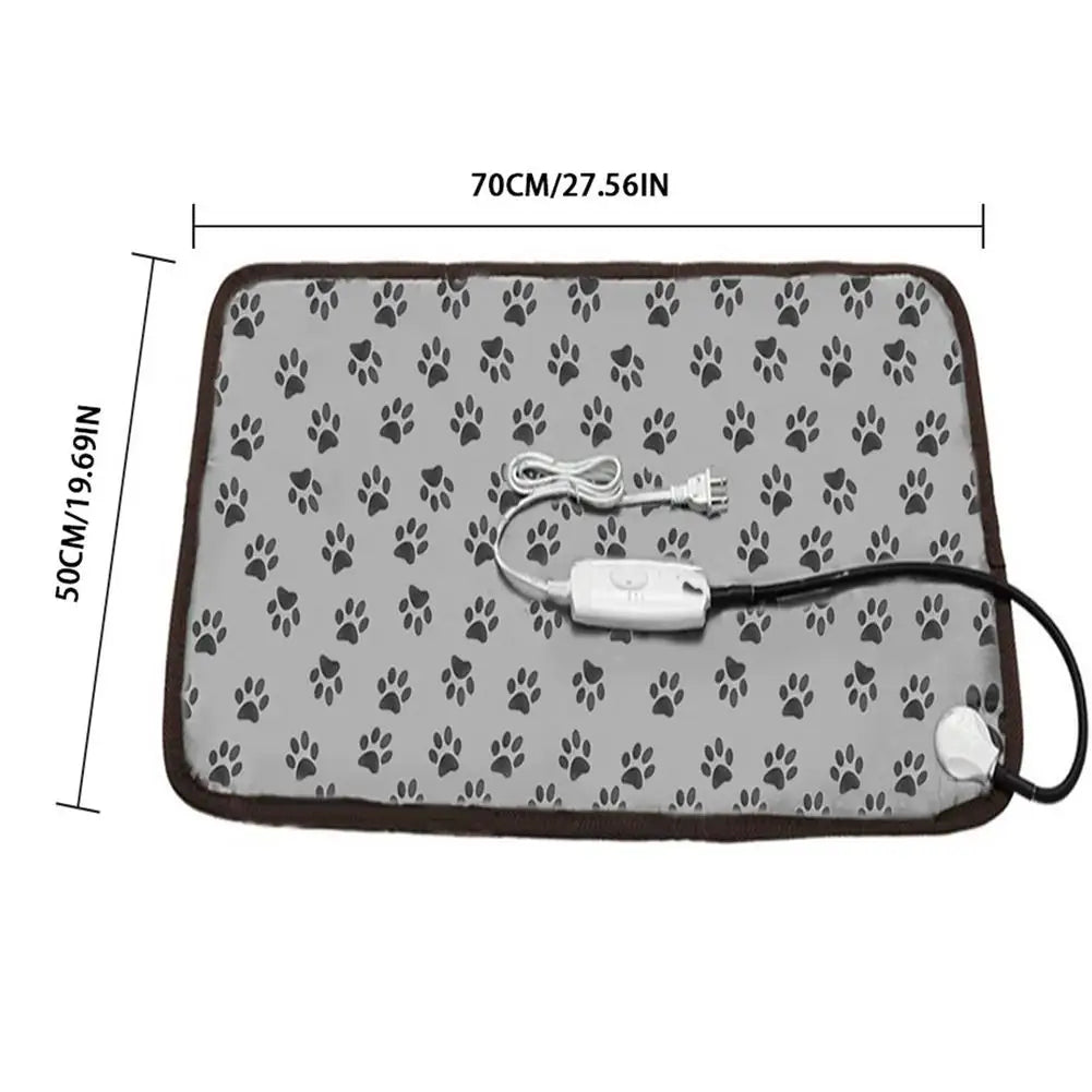 Almofada térmica para cães e gatos, anti-frio e calmante