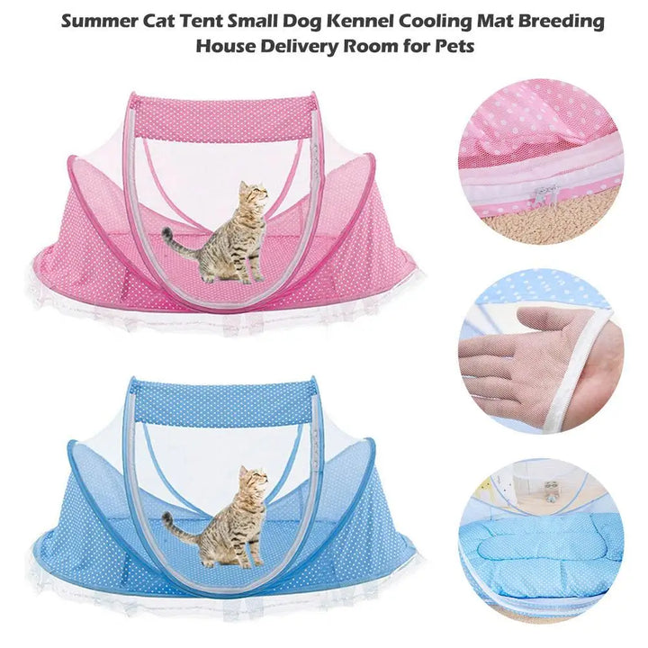 Tenda Nomad para gatos e cães pequenos – Conforto macio, onde quer que você vá
