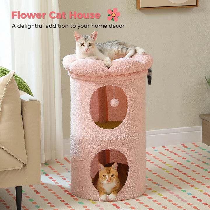 Um refúgio florido para gatos sensíveis e interiores elegantes