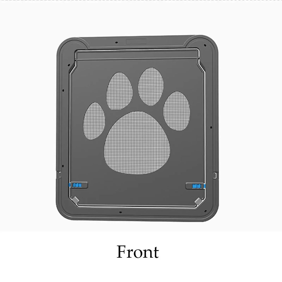 Porta de tela para cães e gatos, acesso livre e sem ruído