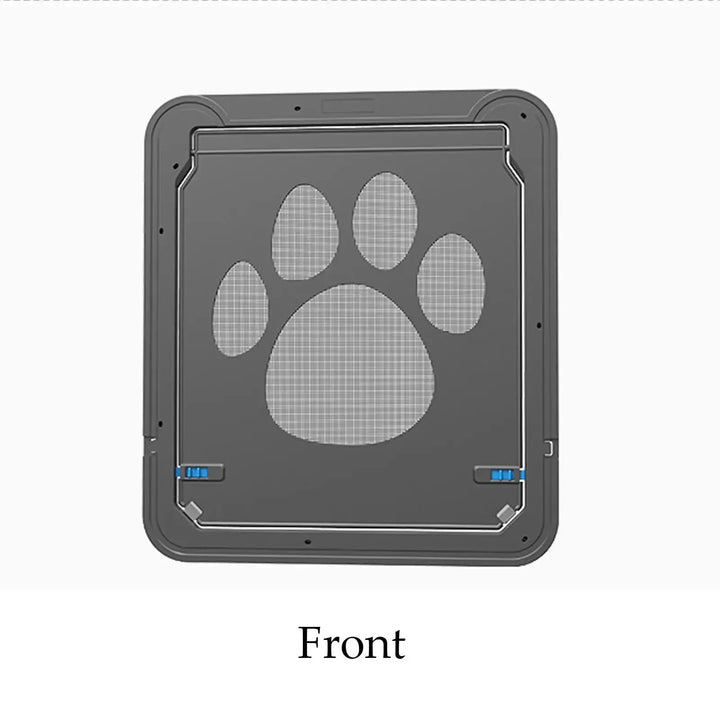 Porta de tela para cães e gatos, acesso livre e sem ruído