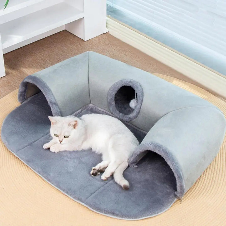 Cat Tunnel: Um casulo de aventura, descanso… e amor