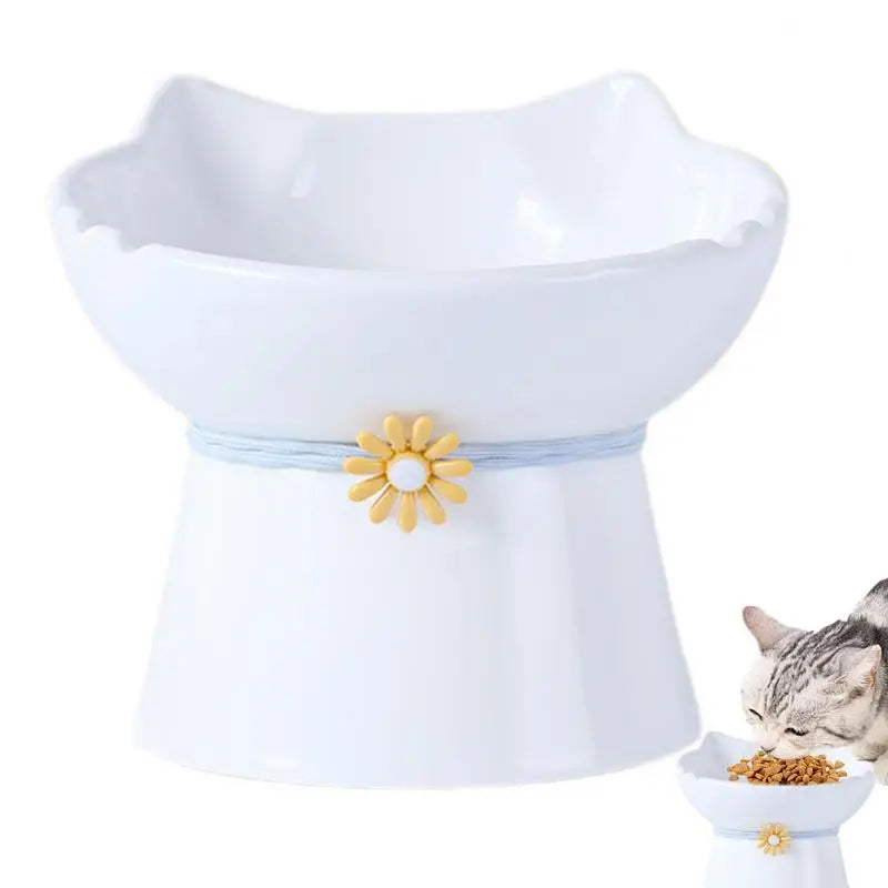 Tigela elevada para gatos – Alimentação sem dor todos os dias