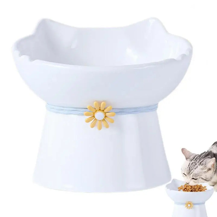 Tigela elevada para gatos – Alimentação sem dor todos os dias