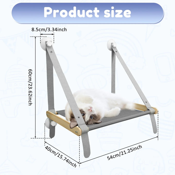 Cama de rede para gatos: seu canto alto secreto