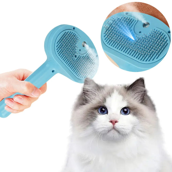 Escova a vapor para cães e gatos: cuidado calmante, pelagem saudável, vínculo fortalecido