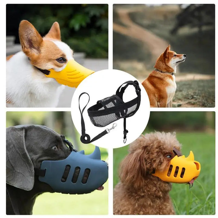 Focinheira de malha 2XL para cães: controle suave, conforto total