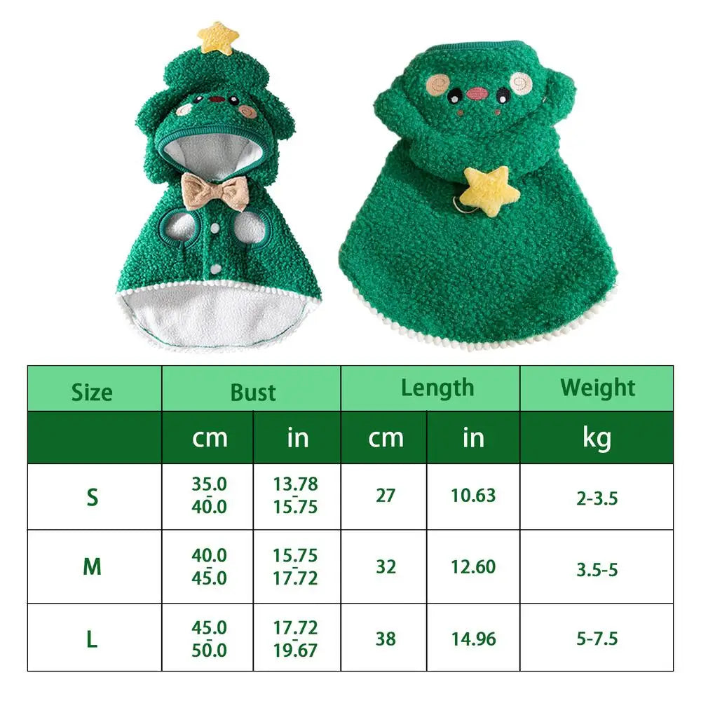 Fantasia de cachorro de Natal: suave, mágica, inesquecível