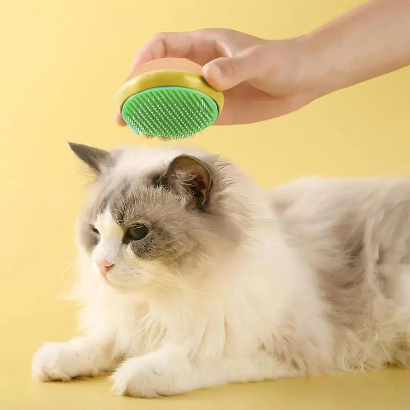 Escova macia para desembaraçar pelos de cães e gatos, para uma higiene sem estresse