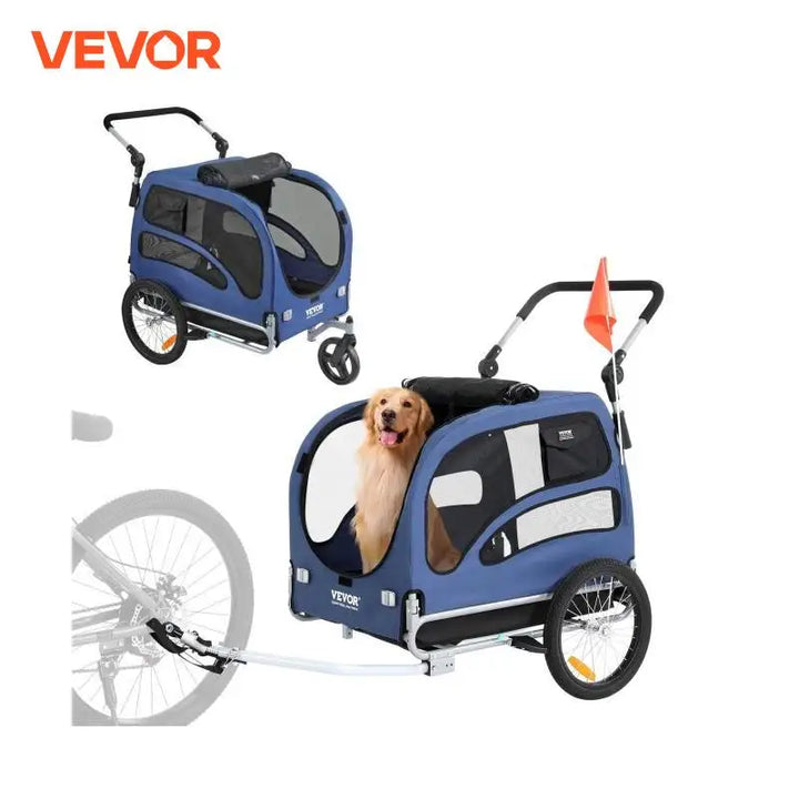 Reboque de bicicleta para cães: compartilhe suas viagens mais bonitas em total harmonia