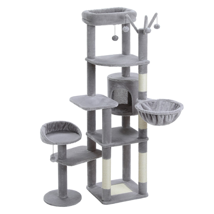 Torre para gatos XXL 175 cm – 7 níveis, redes XL e maior estabilidade