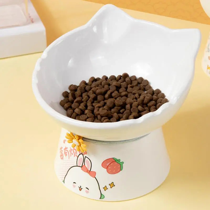 Tigela elevada para gatos – Alimentação sem dor todos os dias