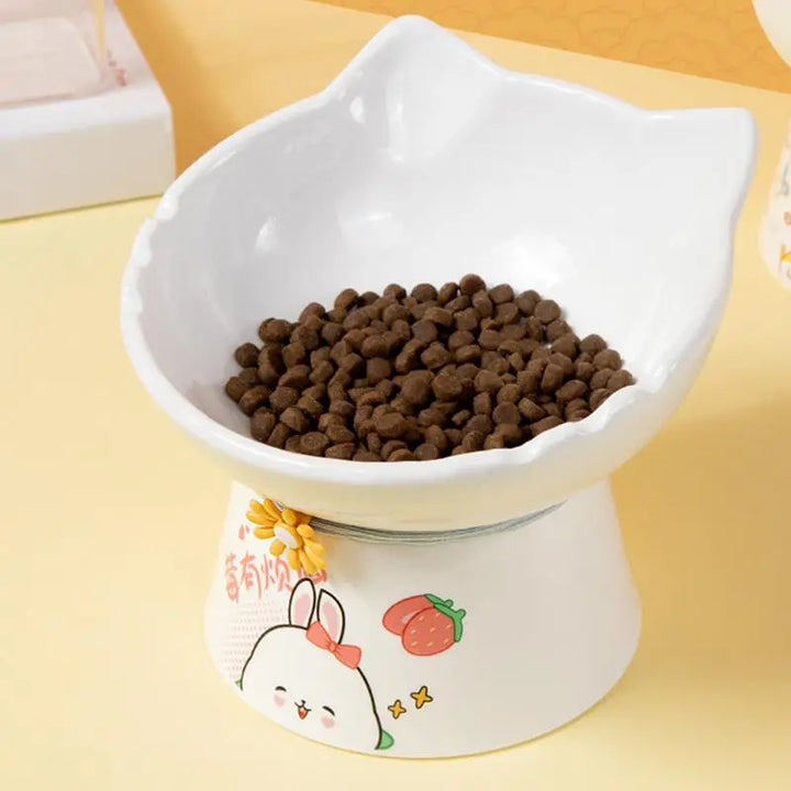Tigela elevada para gatos – Alimentação sem dor todos os dias