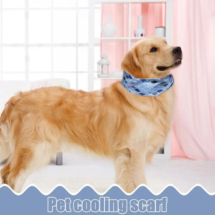 Bandana refrescante para cães e gatos - Alívio imediato e refrescante suave