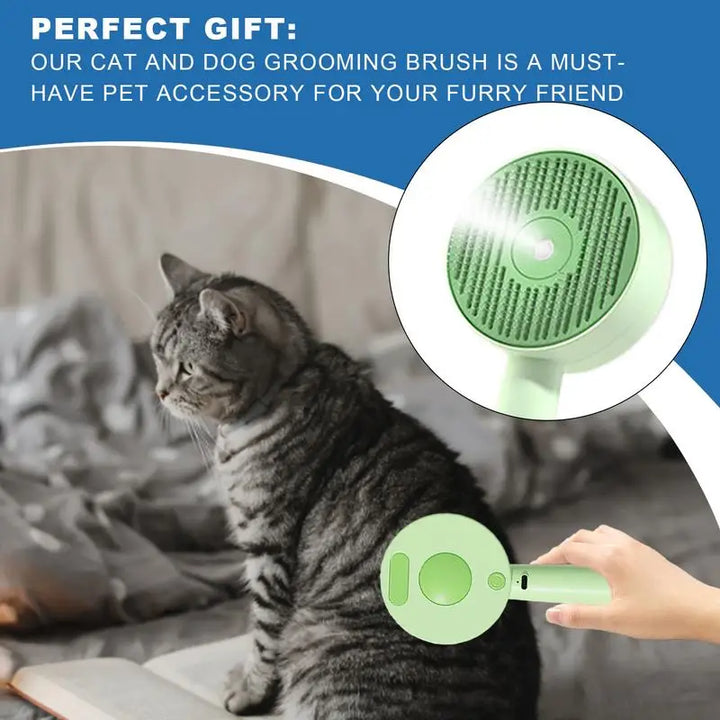 Escova a vapor para cães e gatos: a arte da limpeza transformada em ternura