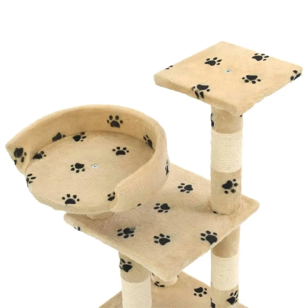 Pequena árvore para gatos 65 cm – Um casulo macio e resistente para um espaço pequeno