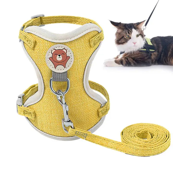 Colete leve, respirável e estiloso para cães e gatos pequenos