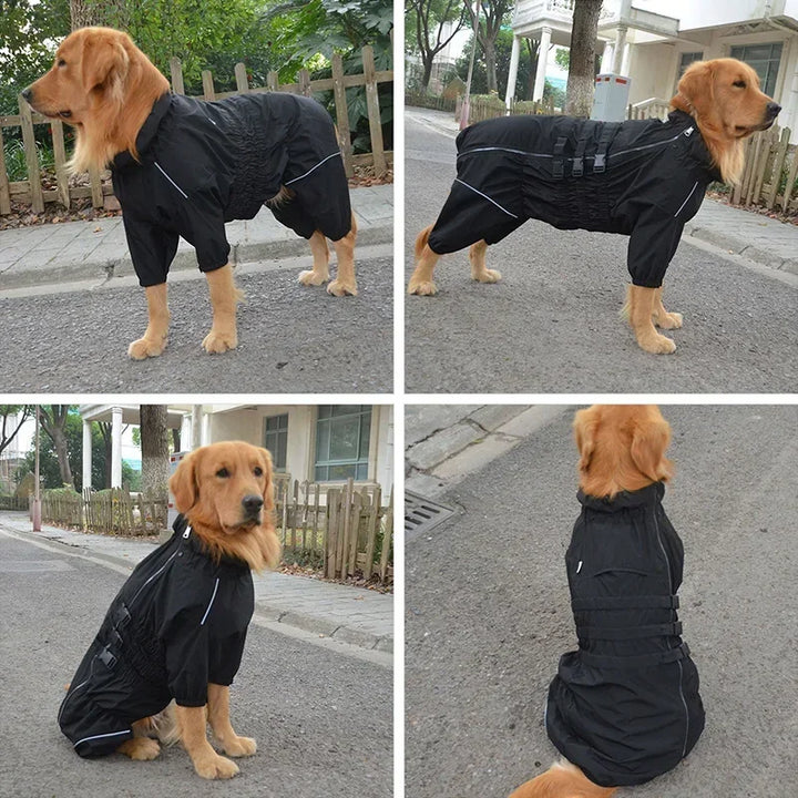 Capa de chuva 4-Paw para cães – Conforto, estilo e proteção