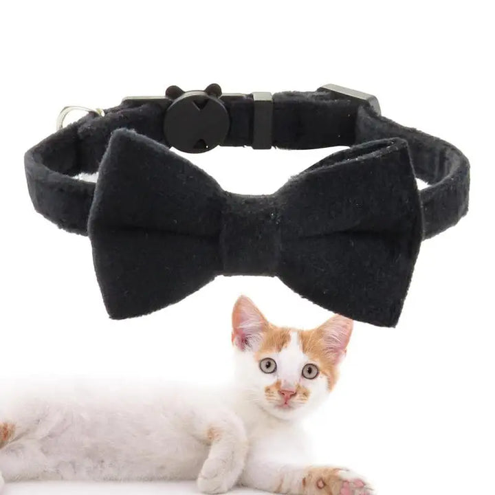 Coleira de gravata borboleta para cães e gatos: elegância discreta, amor visível, memórias preciosas