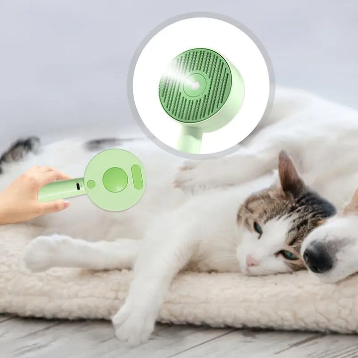 Escova a vapor para cães e gatos: a arte da limpeza transformada em ternura