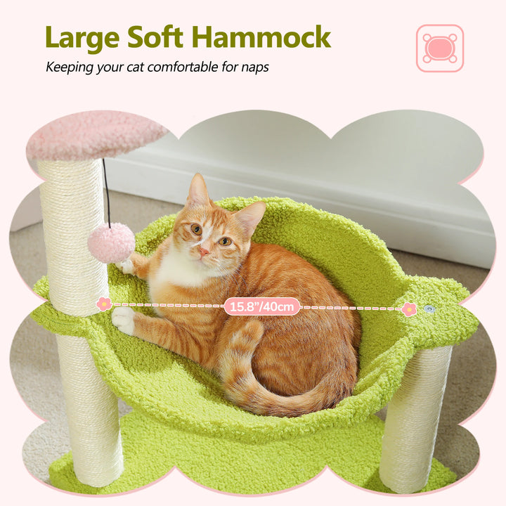 Árvore para gatos com flores: suavidade, estilo e serenidade todos os dias