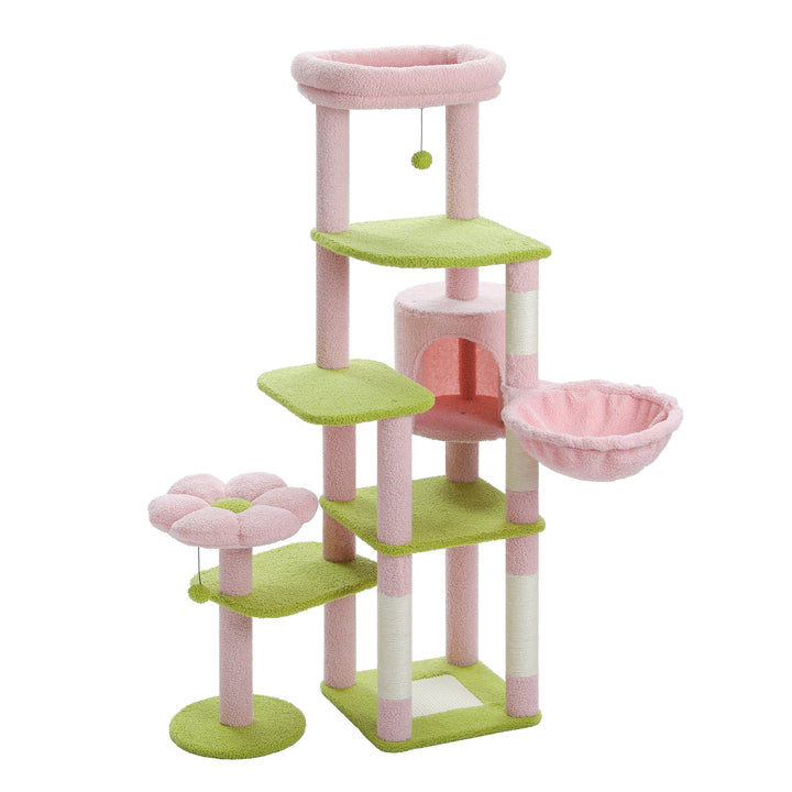 Torre para gatos XXL 175 cm – 7 níveis, redes XL e maior estabilidade