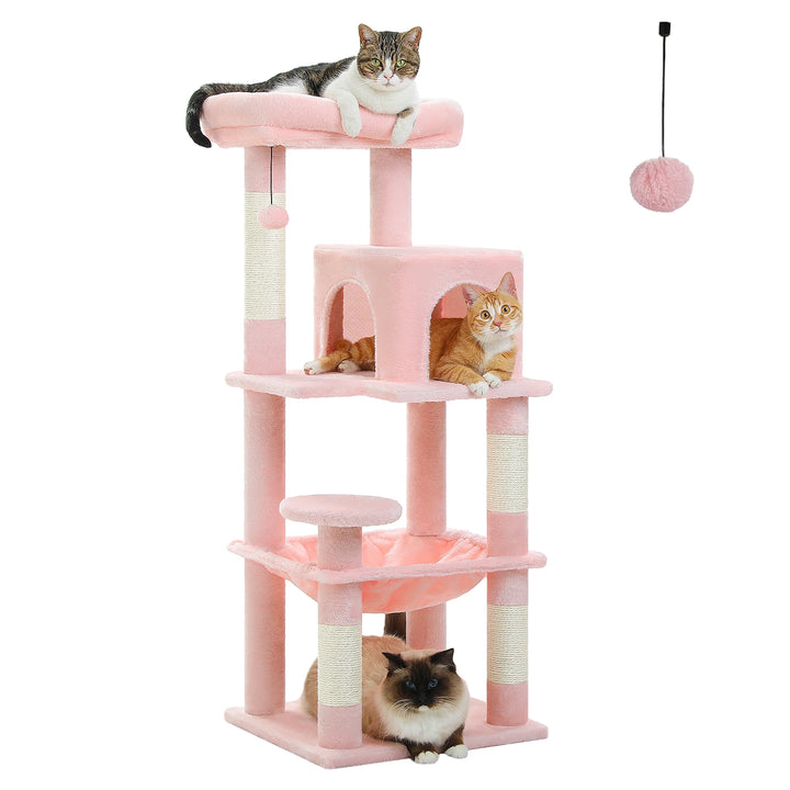Torre Cocoon para Gatos Sensíveis – Rede Calmante e Condomínio