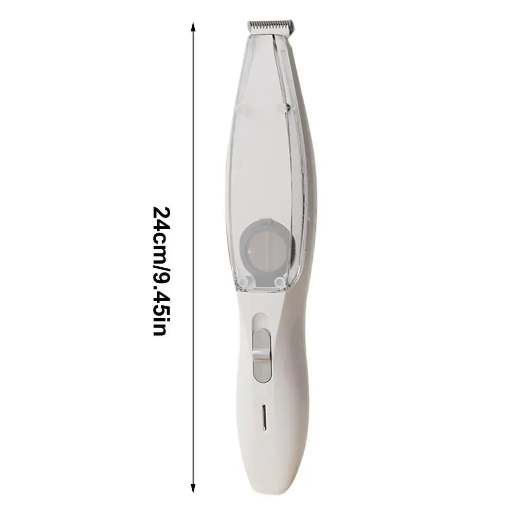 Máquina de tosa a vácuo para cães – corte limpo, sem pelos no chão