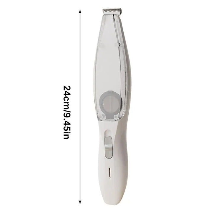 Máquina de tosa a vácuo para cães – corte limpo, sem pelos no chão