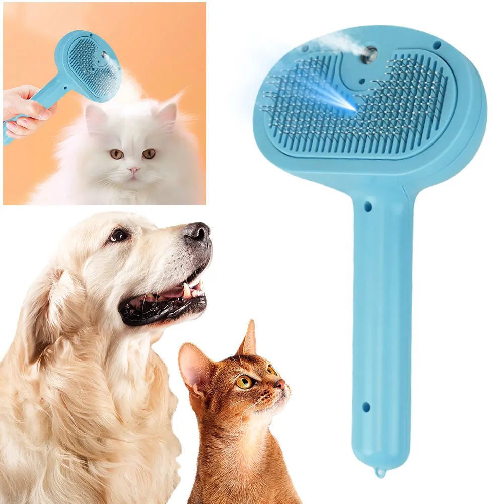 Escova a vapor para cães e gatos: cuidado calmante, pelagem saudável, vínculo fortalecido
