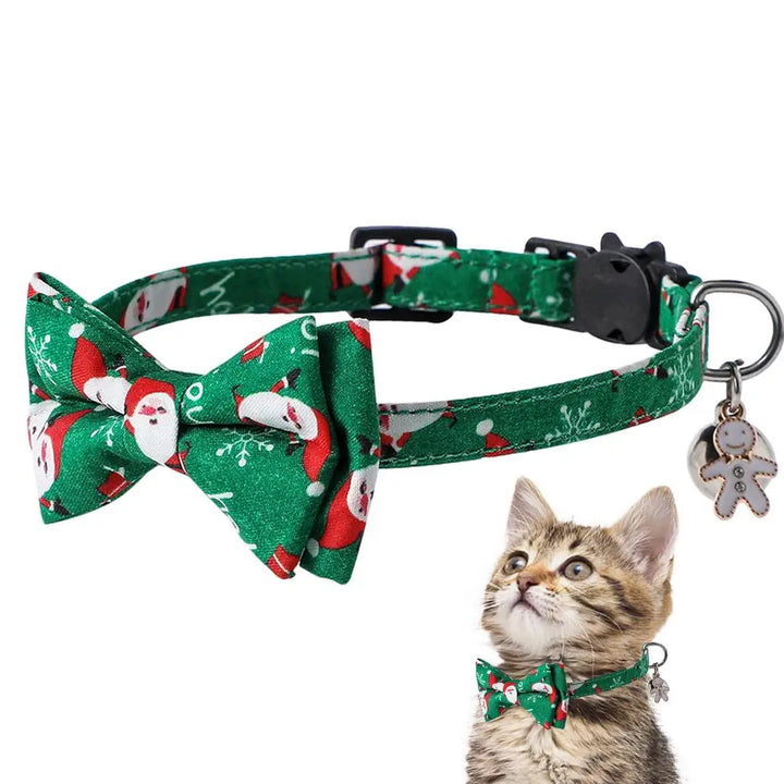 Colar de gato de Natal – Para que ele também brilhe debaixo da árvore