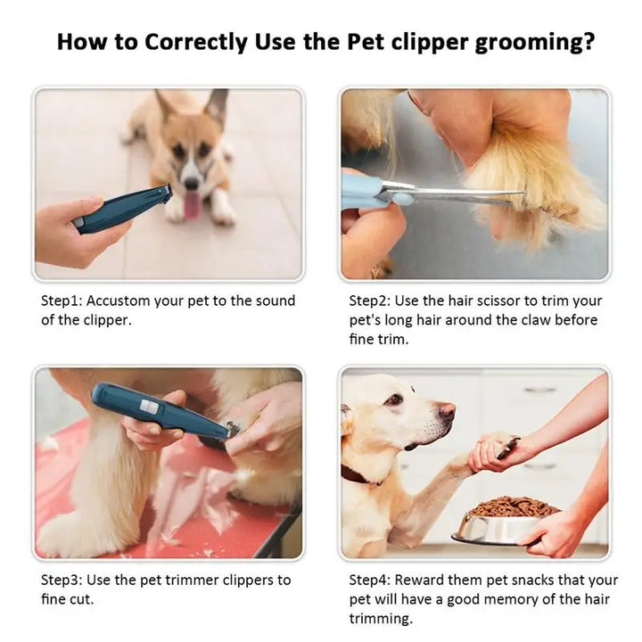 Higiene de precisão para áreas sensíveis de cães e gatos