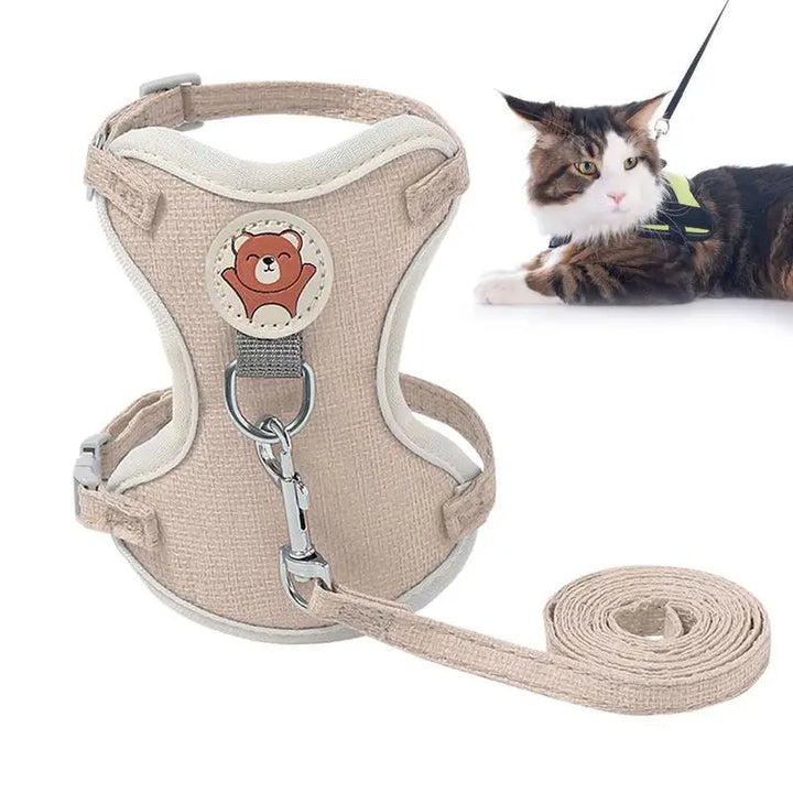 Colete leve, respirável e estiloso para cães e gatos pequenos