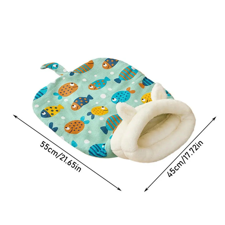 Saco de dormir para gatos: o abrigo macio que acalma o coração deles