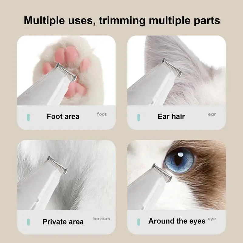 Máquina de tosa a vácuo para cães – corte limpo, sem pelos no chão