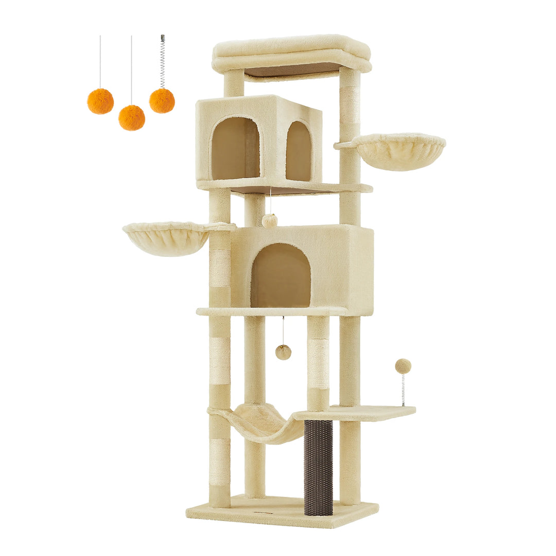 Árvore para gatos de 175 cm – Mundo vertical para gatos felizes