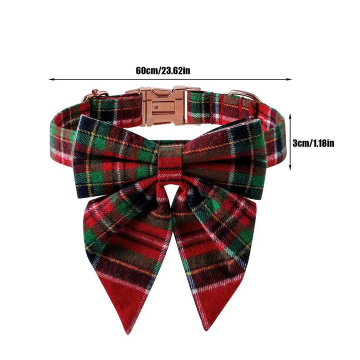 Coleira de gravata borboleta para cachorro – elegância chique do dia a dia