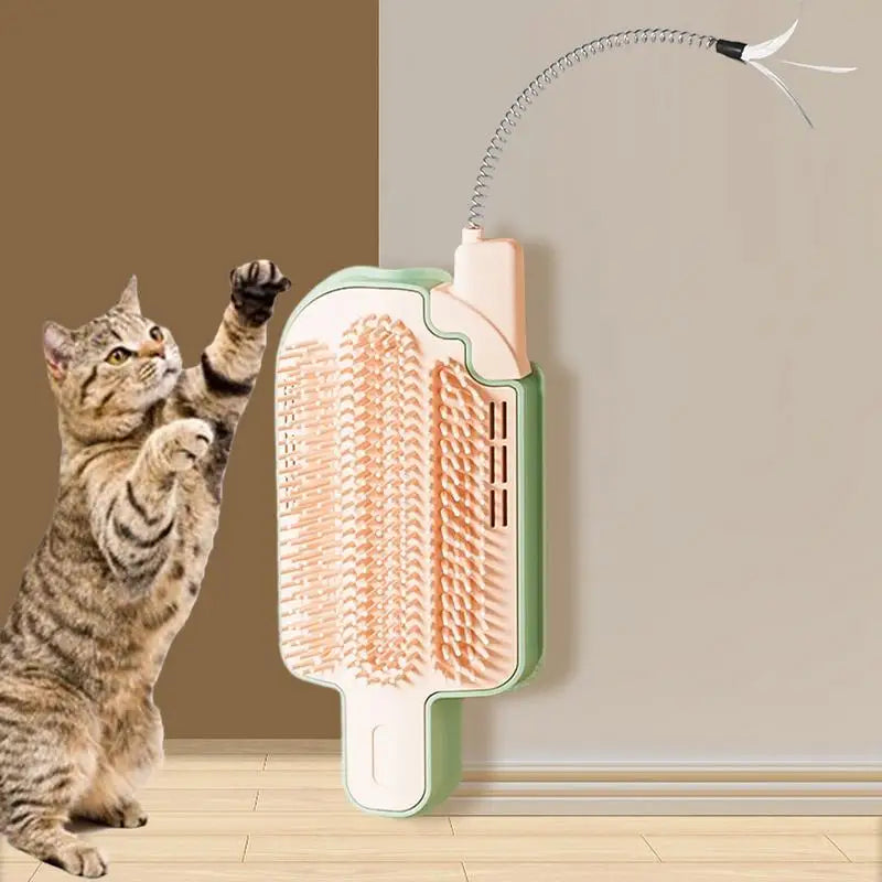 Escova de parede Catnip: relaxamento independente e canto feliz