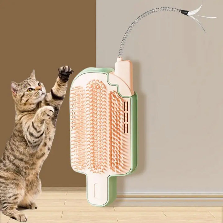Escova de parede Catnip: relaxamento independente e canto feliz