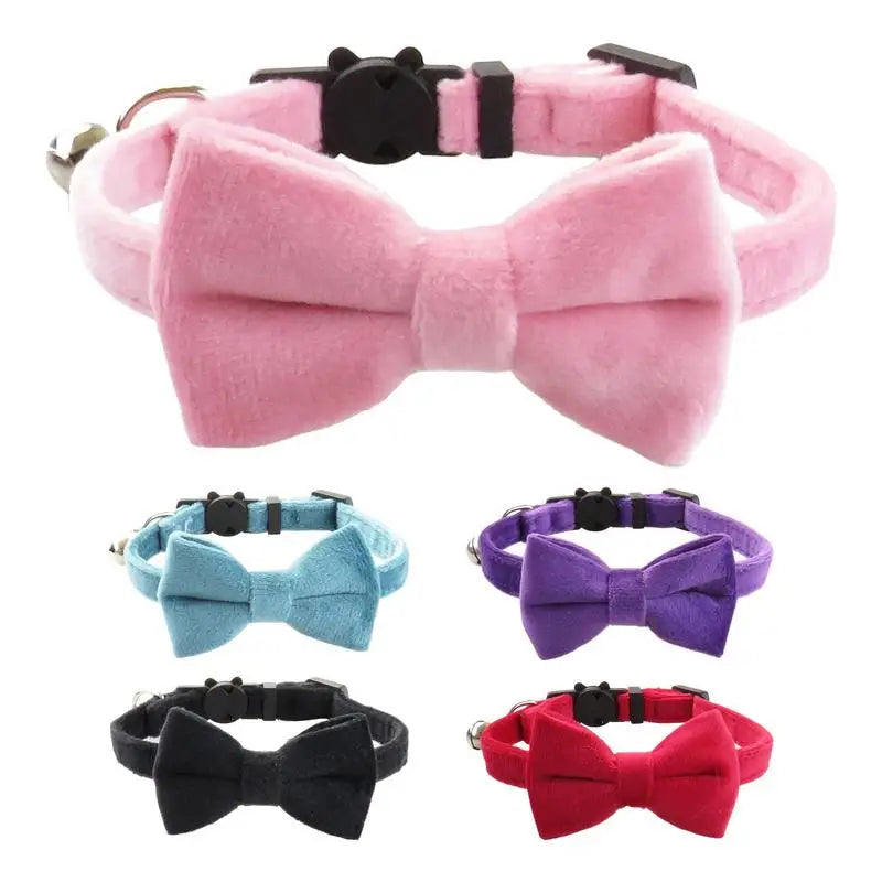 Coleira de gravata borboleta para cães e gatos: elegância discreta, amor visível, memórias preciosas