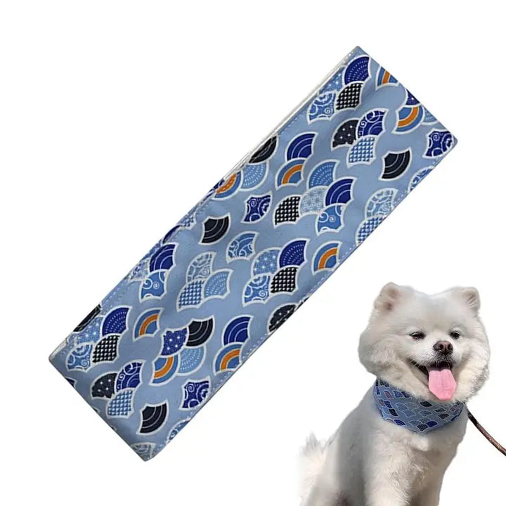Bandana refrescante para cães e gatos - Alívio imediato e refrescante suave
