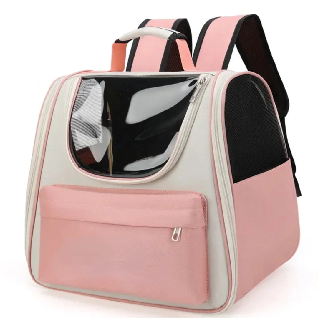 Bolsa de transporte para gatos e cães pequenos: avião, conforto, liberdade