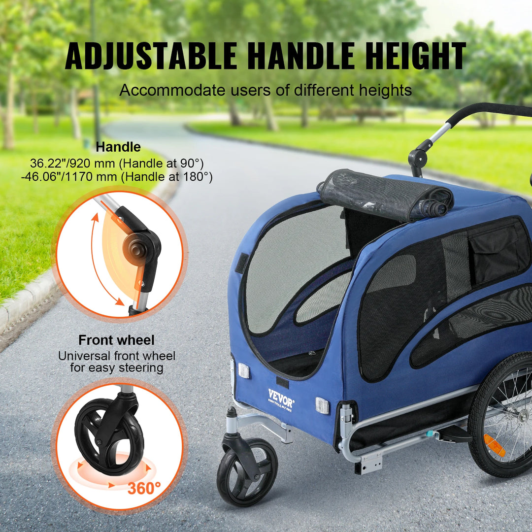 Reboque de bicicleta para cães: compartilhe suas viagens mais bonitas em total harmonia