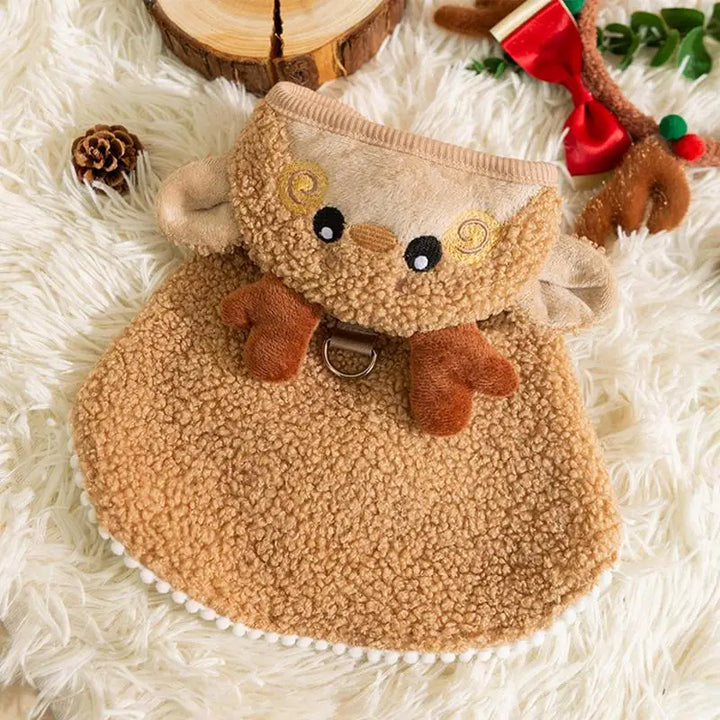 Fantasia de cachorro de Natal: suave, mágica, inesquecível