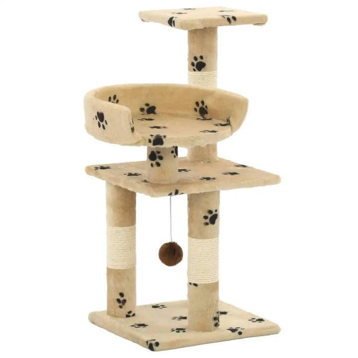 Pequena árvore para gatos 65 cm – Um casulo macio e resistente para um espaço pequeno