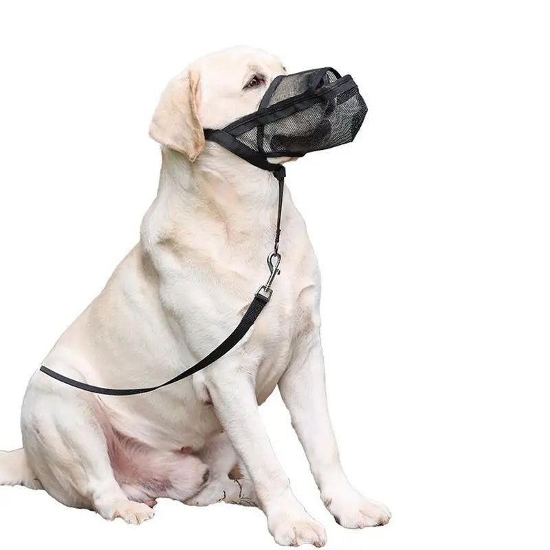 Focinheira de malha 2XL para cães: controle suave, conforto total