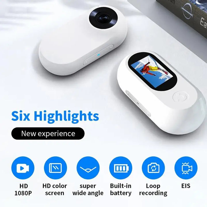 Câmera com coleira para gatos: capture suas aventuras em HD