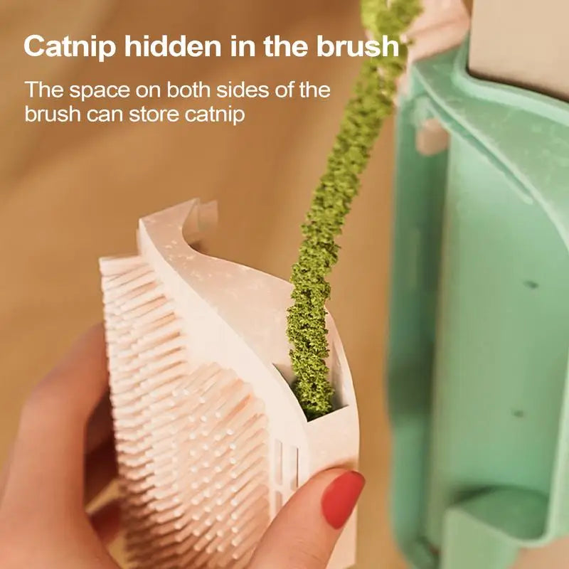 Escova de parede Catnip: relaxamento independente e canto feliz