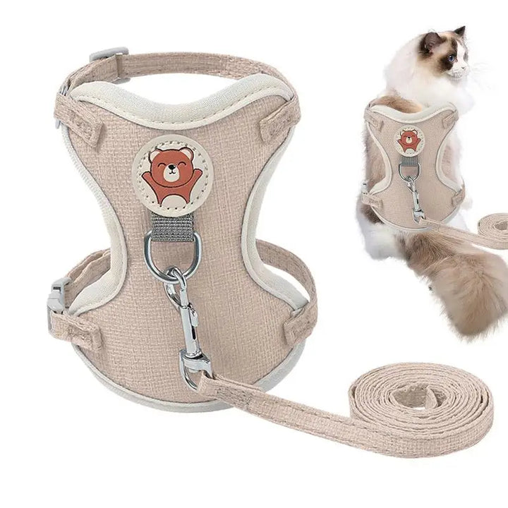 Colete leve, respirável e estiloso para cães e gatos pequenos